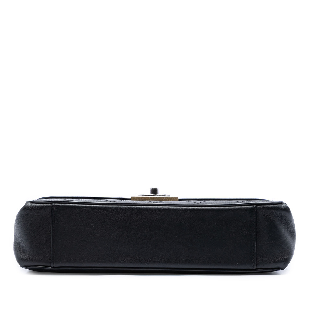 Pre-Loved Chanel Medium Quilted Calfskin Straight Lined Flap - Picture 3 of 6
